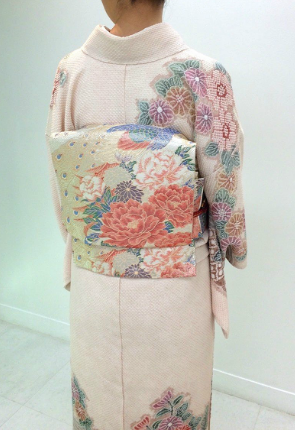 留袖、訪問着の着付け詳細
