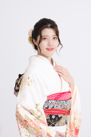 代々木八幡 成人式の振袖の着付け