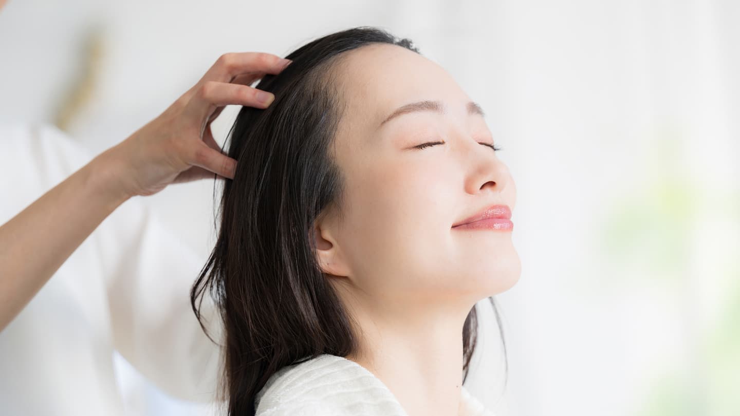 代々木八幡・美容室スプラッシュのアロマヘッドスパ