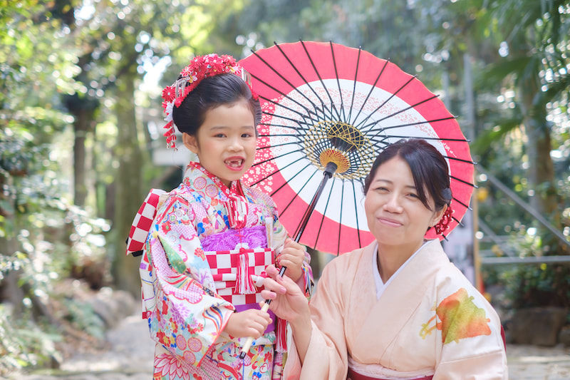 代々木八幡宮での七五三撮影@Splashフォトサロン