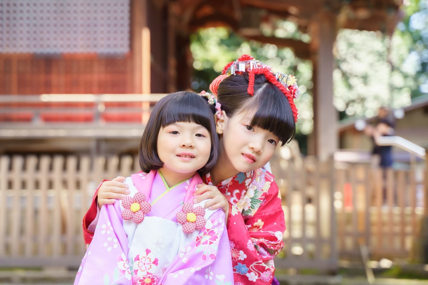 代々木八幡宮での七五三撮影