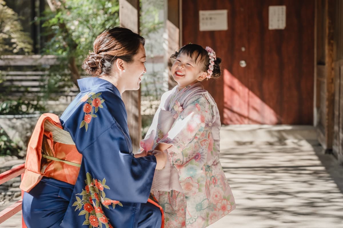 代々木八幡宮の七五三写真の出張撮影・Splashフォトサロン