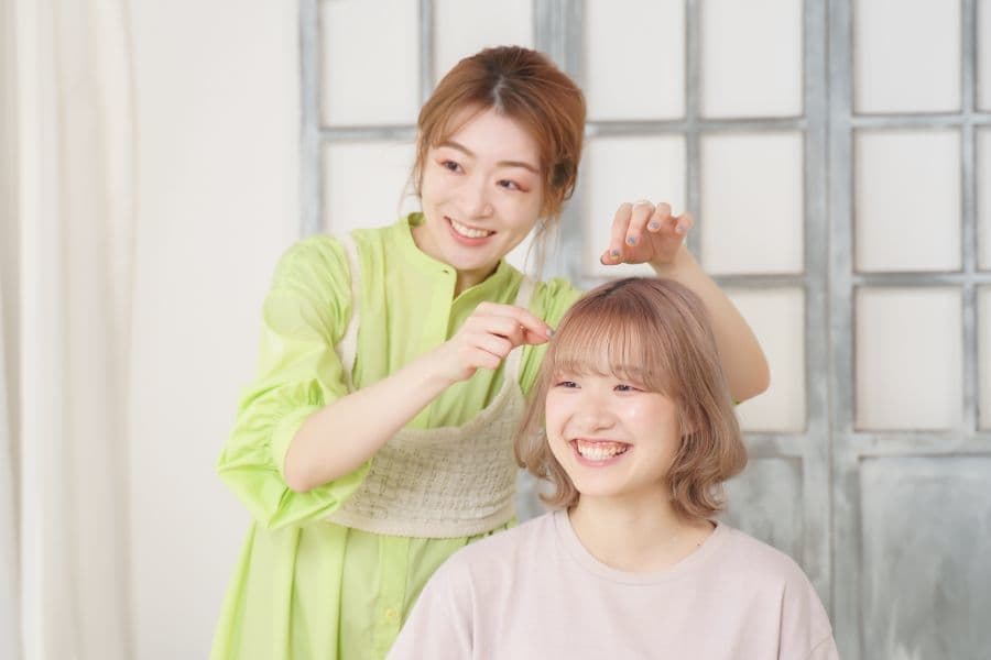 美容室スプラッシュの撮影コンシェルジュ